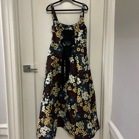 Maeve Marigold Midi Dress - Picture 4 of 6
